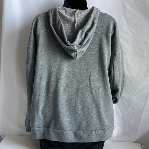 Xersion Gray Pull-Over Drawstring Hoodie Size Small - Picture 4 of 8